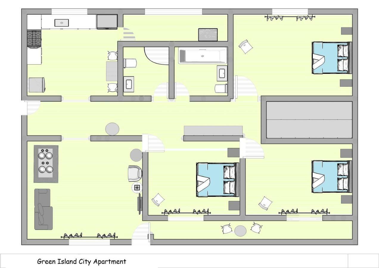 Green Island City Apartment Ponta Delgada Exteriör bild